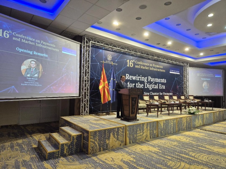 Славески: Значајни заштеди од влезот во европските финансиски инфраструктури, инфлацијата годинава под 4 проценти