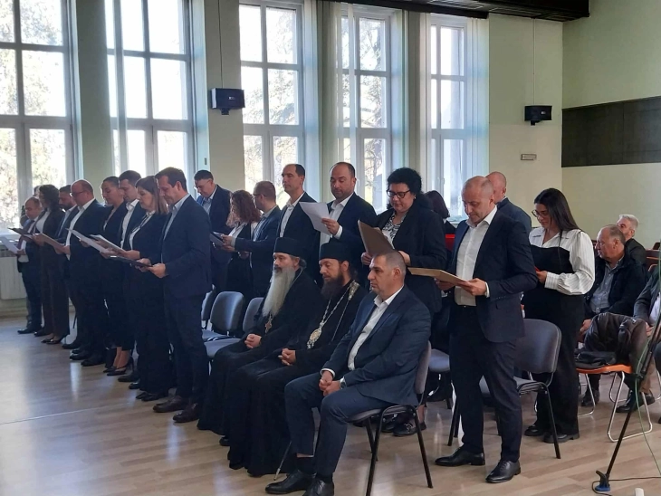 Конституиран Советот на општина Струмица