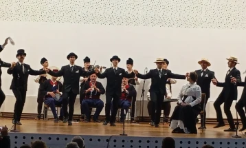 Ансамблот „Македонија“ одржа концерт во Делчево