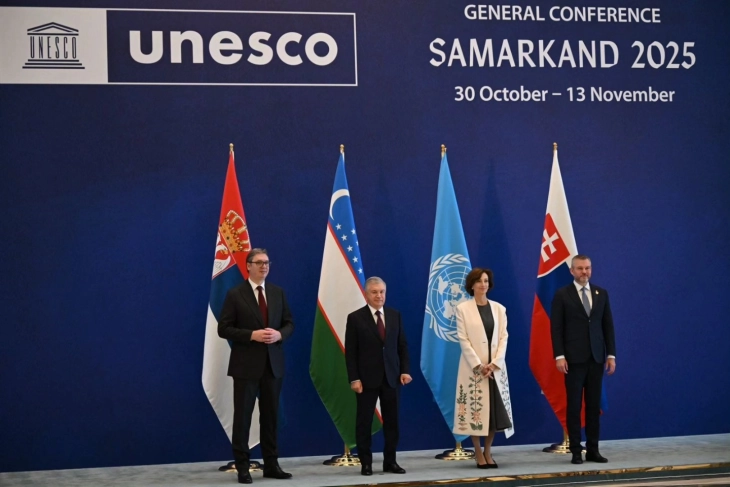 Вучиќ на Генералната конференција на УНЕСКО: Србија е горда на културното наследство