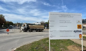 Нацева: Започна изградбата на кружниот тек кон Кавадарци