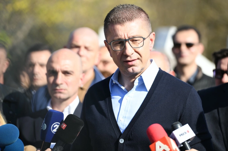 Mickoski says elections most democratic in recent history after opposition's accusations of pressure 