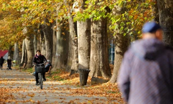 Foggy morning, sunny afternoon