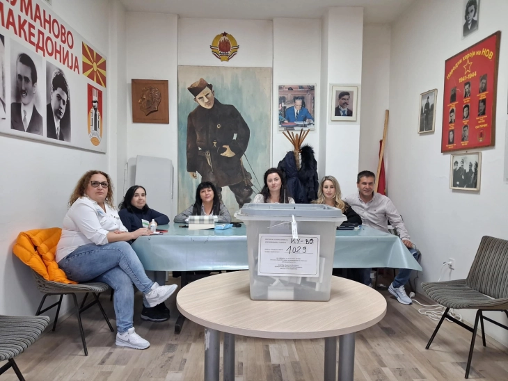 До 18.30 часот излезноста во Куманово 33, 43 проценти од 79, 42 отсто обработени