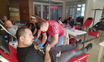 Велешките моторџии собраа рекордни 200 крвни единици