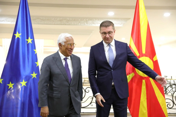 PM Mickoski at EU Enlargement Summit in Brussels 