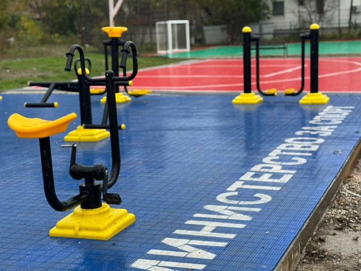 Отворен современ повеќенаменски спортски центар во општина Ѓорче Петров