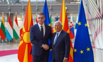 Reaffirmed our positions on Macedonia, says Mickoski in Brussels