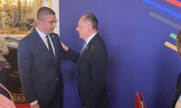 Greek MFA spokesperson: Gerapetritis and Mickoski discussed very good climate in bilateral relations at London meeting 