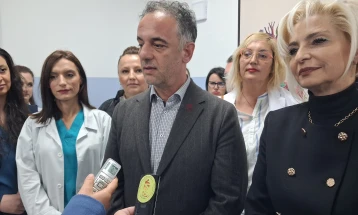 Министерот за здравство Алиу ја посети ЈЗУ Клиничка болница-Битола