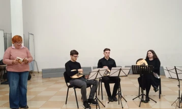 Концерт на Мандолинскиот квартет на Македонското културно друштво „Стоби“ од Сплит во Музејот на македонската борба за самостојност