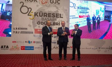 Gashi në Turqi merr Çmimin Global për Diplomaci