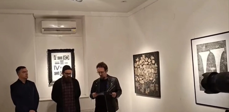 Изложбата на Стефан Анчевски „Графика, слика, објект“ достапна за кривопаланечката јавност