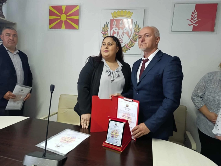 Врачени уверенијата за мандатите на новиот градоначалникот и советниците во Чешиново – Облешево