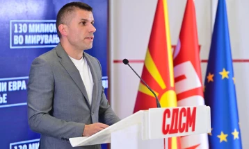 Николовски: Над 130 милиони евра во мирување по скандалот со ИПАРД, СДСМ предлага решение за деблокада