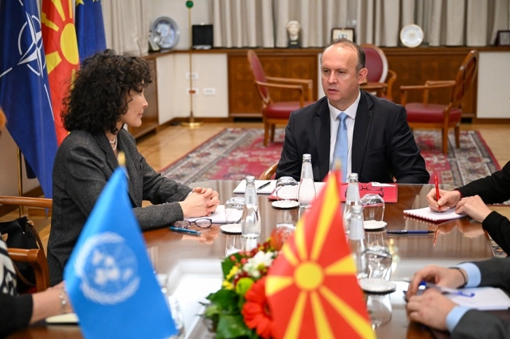 Speaker Gashi meets UN Resident Coordinator Columbia