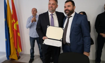 Градоначалникот на Општина Карпош Лукровски и советниците ги добија уверенијата за своите мандати 