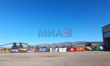 МИА на Денот за високи гости на воената вежба „ОРИОН-25“ во Грција - со учество на специјални сили на девет земји, меѓу кои и нашата