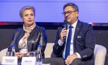 Заменик-министерот Ристески учествуваше на панел дискусија во рамки на Саемот за женско претприемништво ЕКСПО 2025 Скопје