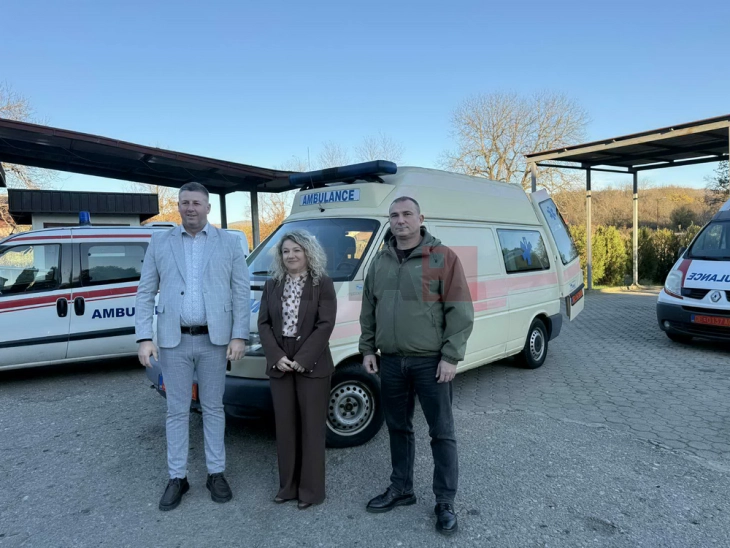 Делчевскиот Здравствен дом доби донација – ново санитетско возило со комплетна медицинска опрема