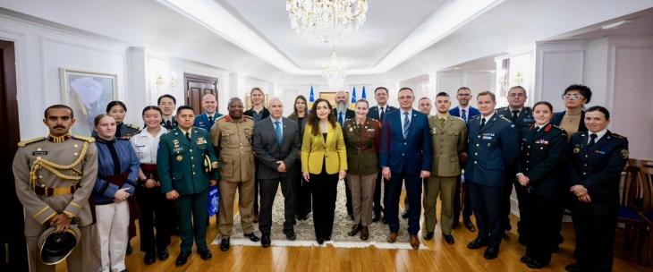 Presidentja Osmani: Krenare me bashkëpunimin ushtarak me aleatët tanë