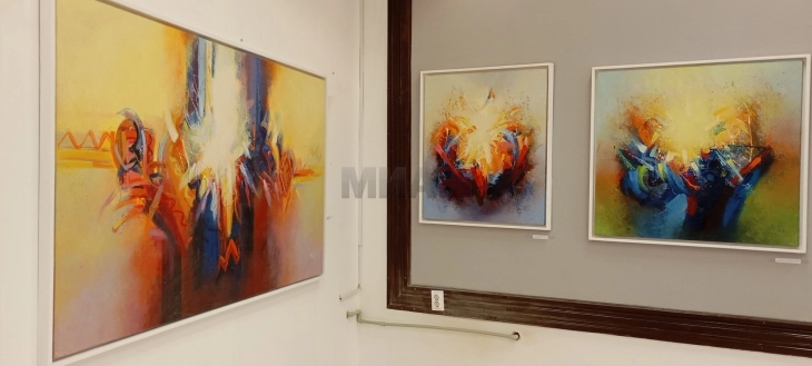 Во Делчево отворена самостојна изложба на уметникот Решат Амети