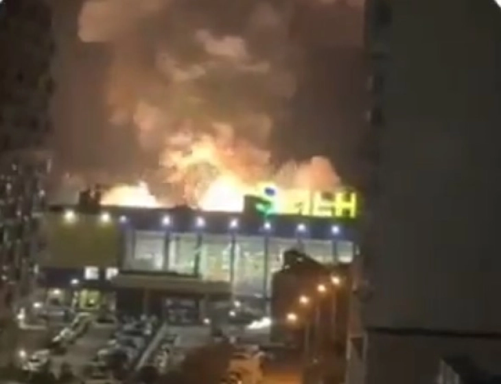 Украински напад врз рускиот град Новоросијск, погодени брод и складиште за нафта