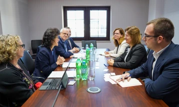 Bozhinovska meets World Bank delegation to strengthen cooperation on strategic energy projects