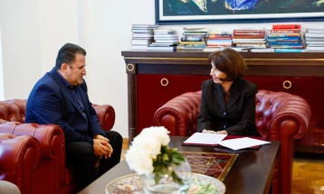 Сиљановска-Давкова прими претставници на Сојузот на здруженија на дијабетичари на Македонија