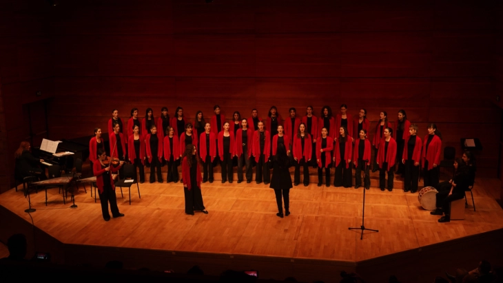Thessaloniki Music School Choir's Skopje concert conveys messages of friendship and cooperation