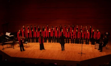 Thessaloniki Music School Choir's Skopje concert conveys messages of friendship and cooperation