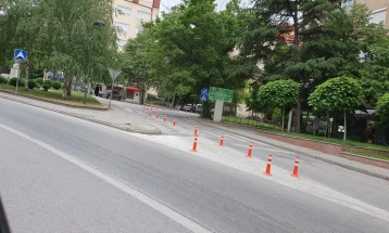 Пуштен сообраќајот на патниот правец Градско – Велес