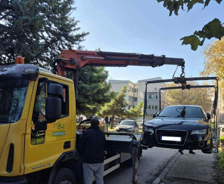 Изминатата седмица санкционирани 144 непрописно паркирани возила на територија на Општина Центар