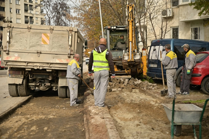 Град Скопје започнува со целосна реконструкција на улицата „Фрањо Клуз“ во општина Аеродром