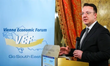 Nikoloski opens Vienna Economic Forum: Economic cooperation, investments, and prosperity policies needed as regional development priorities