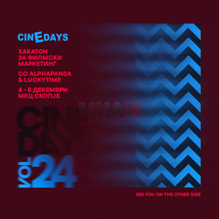 Повикот за дводневен хакатон за филмски маркетинг во рамките на „Синедејс“