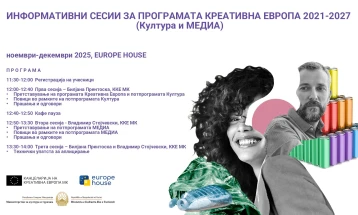 Почнуваат информативните сесии за програмата „Креативна Европа 2021 – 2027“