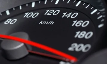 Полицијата приведе штипјанец кој возел со 143 километри на час на експресниот пат Лозово-Велес