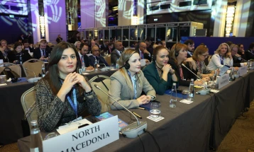 Собраниска делегација на 23. Есенски состанок на ПС на ОБСЕ во Турција