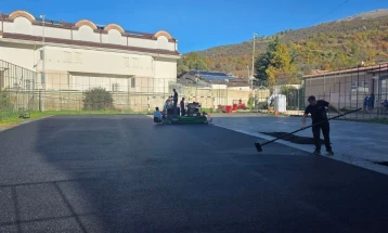 Реконструкција на две повеќенаменски спортски игралишта во Охрид