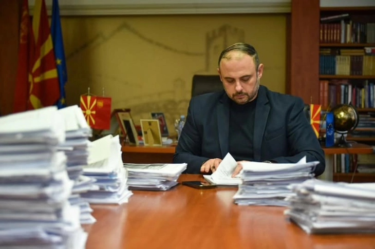 Ѓорѓиевски: Град Скопје целосно ставен во служба на граѓаните, изготвени 1 032 решенија за данок на имот