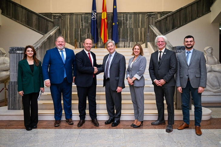 Гаши оствари средба со делегација од НДИ