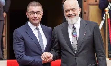 Mickoski: Country remains firmly committed to European integrations, regional cooperation 