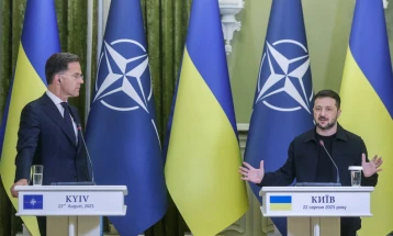 Зеленски разговарал со Руте за „достапните дипломатски опции“ за завршување на војната во Украина