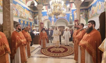 Едногодишен помен за упокоениот Митрополит Дебарско-кичевски г. Тимотеј