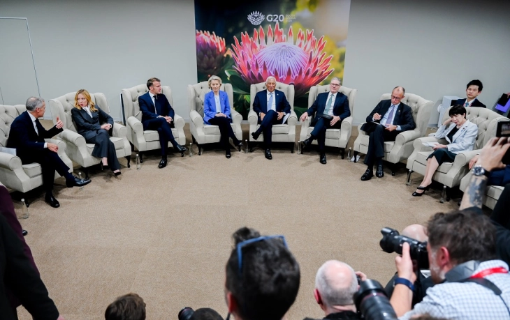 Мировниот план на САД за Украина бара дополнителна работа, сметаат европски лидери и премиерите на Јапонија и Канада 