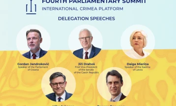 Парламентарен самит на Кримска платформа: Идејата дека границите можат да се менуваат со сила е исклучително опасна