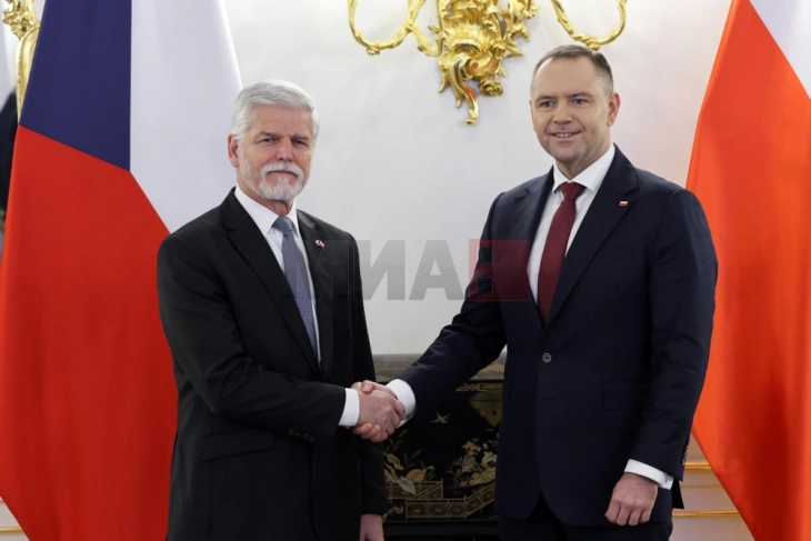 Средба на претседателите на Чешка и Полска во Прага