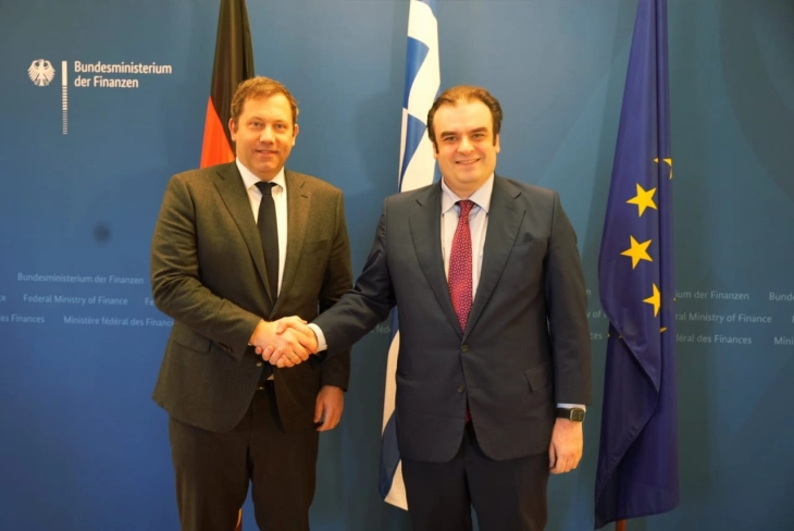 Пиеракакис: Ги продлабочуваме односите со Германија и инвестираме во обединета и посилна Европа