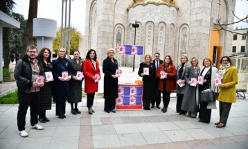 Пратенички ја почнаа кампањата „16 дена активизам против насилство врз жените и девојките“ 